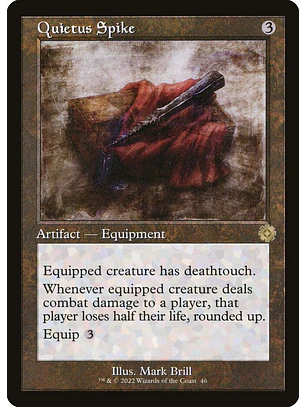 Quietus Spike (Retro Frame foil) | Inglés | NM | BRR