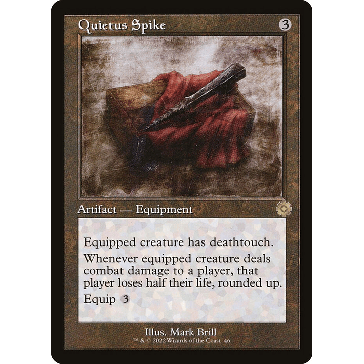 Quietus Spike (Retro Frame foil) | Inglés | NM | BRR 1