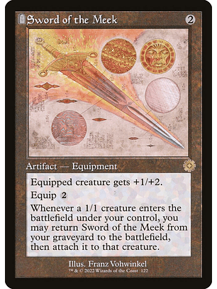 Sword of the Meek (Retro Frame foil) | Inglés | NM | BRR