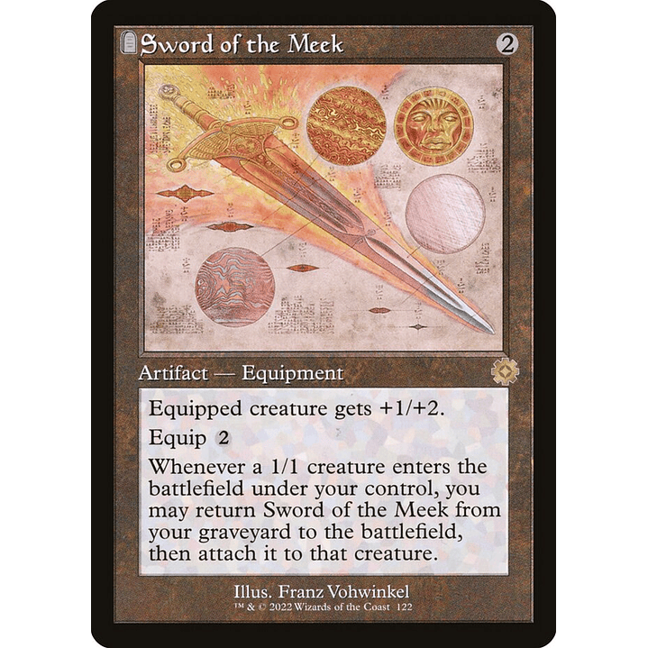 Sword of the Meek (Retro Frame foil) | Inglés | NM | BRR 1
