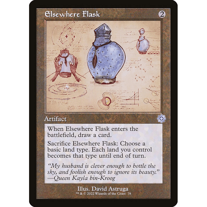 Elsewhere Flask (Retro Frame) | Inglés | NM | BRR 1