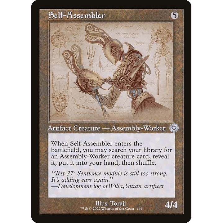 Self-Assembler (Retro Frame foil) | Inglés | NM | BRR 1