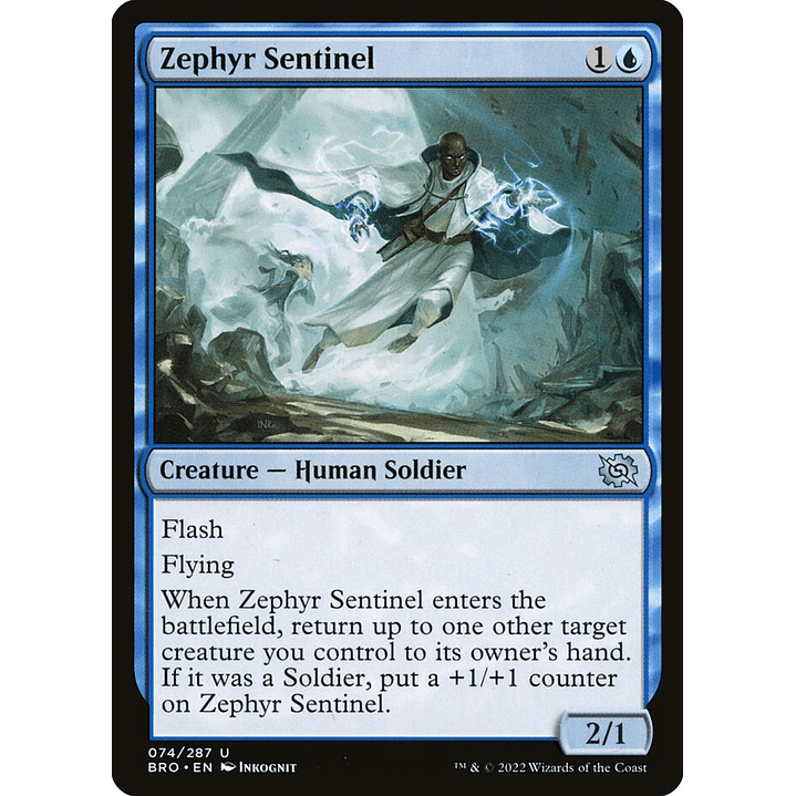 Zephyr Sentinel (foil) | Inglés | NM | BRO 1