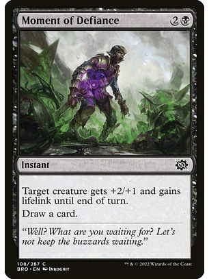 Moment of Defiance (foil) | Inglés | NM | BRO
