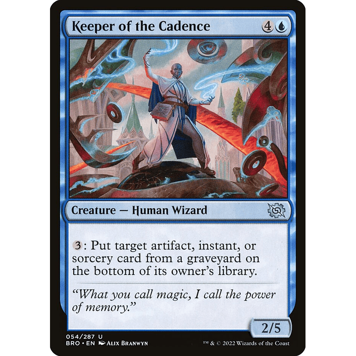 Keeper of the Cadence (foil) | Inglés | NM | BRO 1