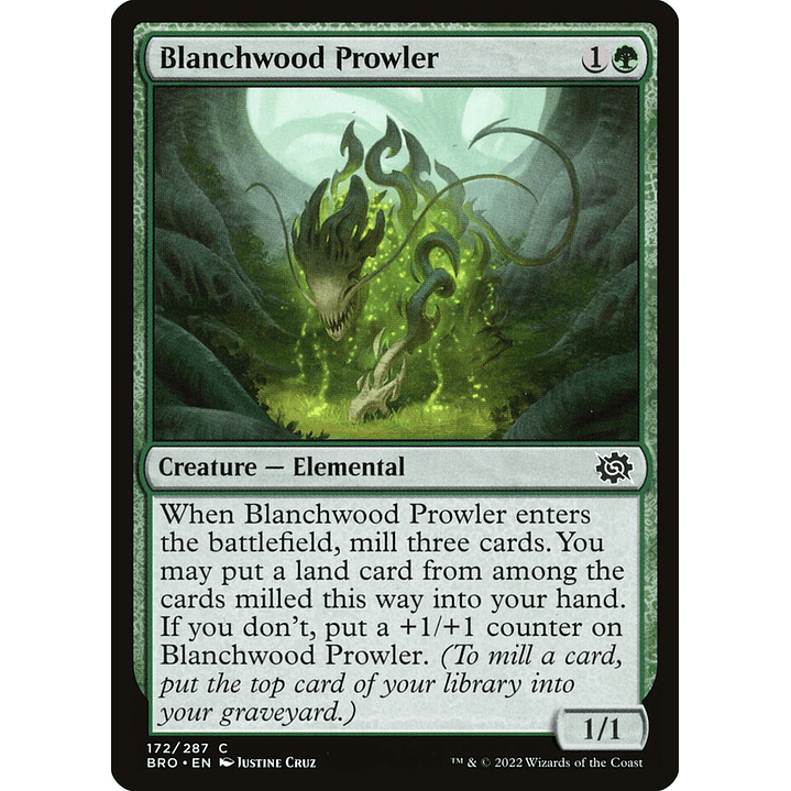 Blanchwood Prowler (foil) | Inglés | NM | BRO 1