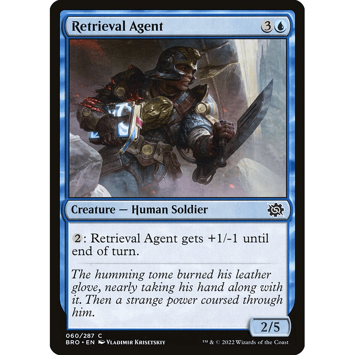 Retrieval Agent (foil) | Inglés | NM | BRO 1