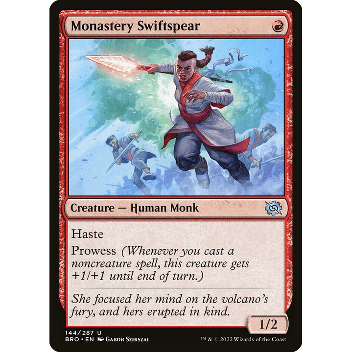 Monastery Swiftspear (foil) | Inglés | NM | BRO 1