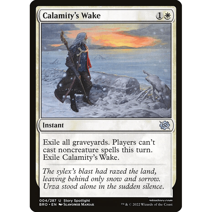 Calamity's Wake (foil) | Inglés | NM | BRO 1