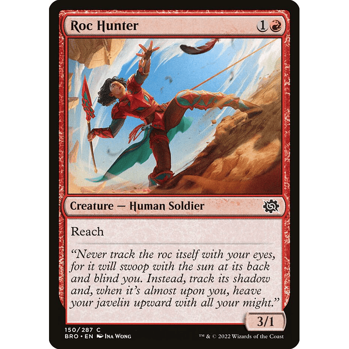 Roc Hunter (foil) | Inglés | NM | BRO 1