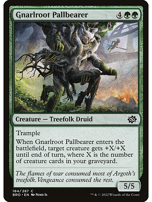Gnarlroot Pallbearer (foil) | Inglés | NM | BRO