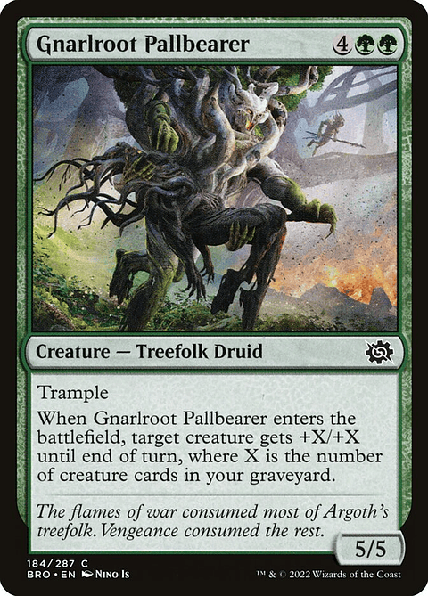 Gnarlroot Pallbearer (foil) | Inglés | NM | BRO