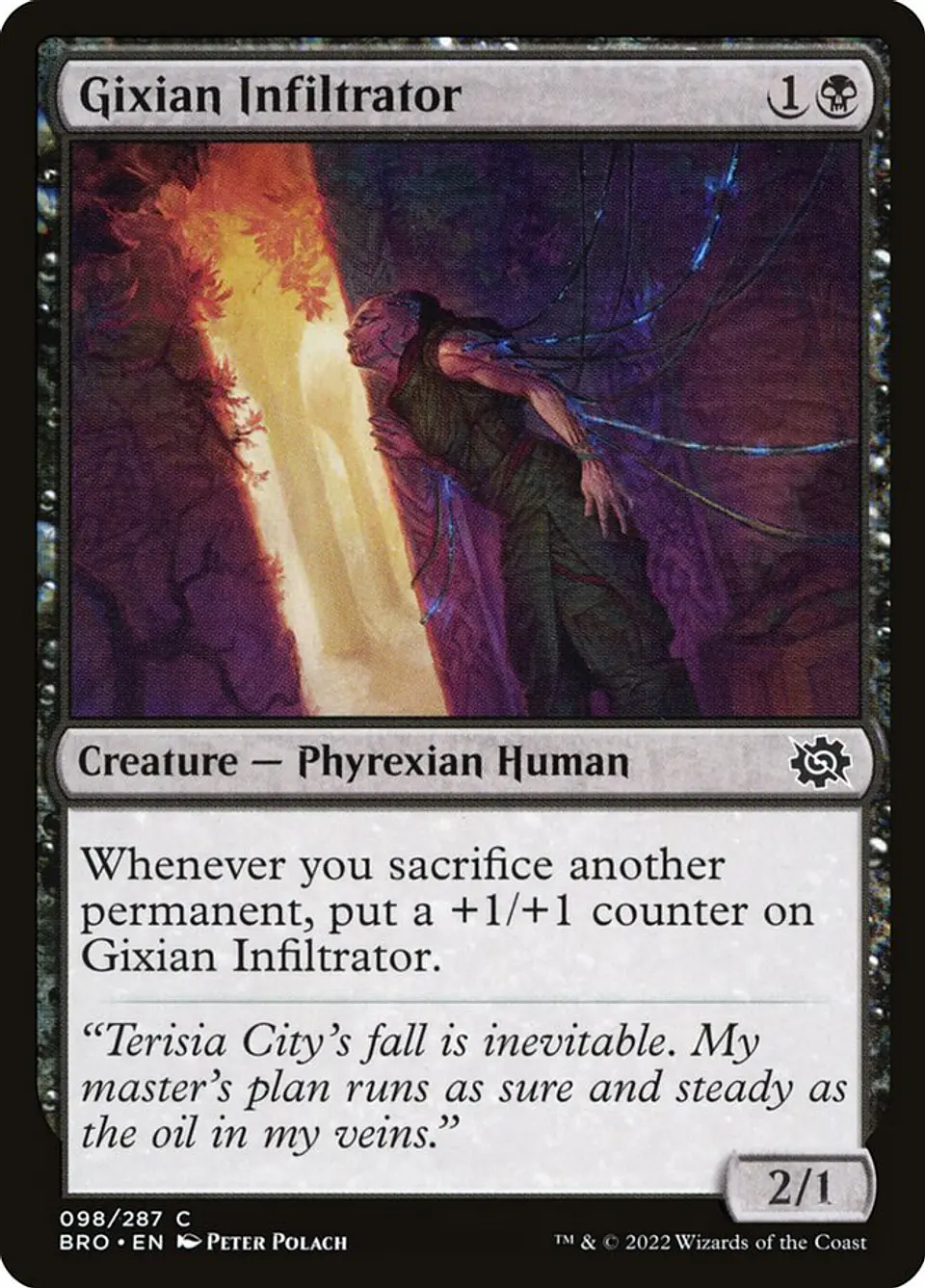 Gixian Infiltrator (foil) | Inglés | NM | BRO 1