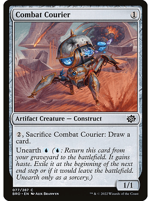 Combat Courier (foil) | Inglés | NM | BRO