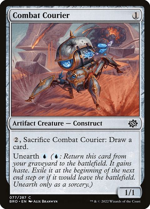 Combat Courier (foil) | Inglés | NM | BRO