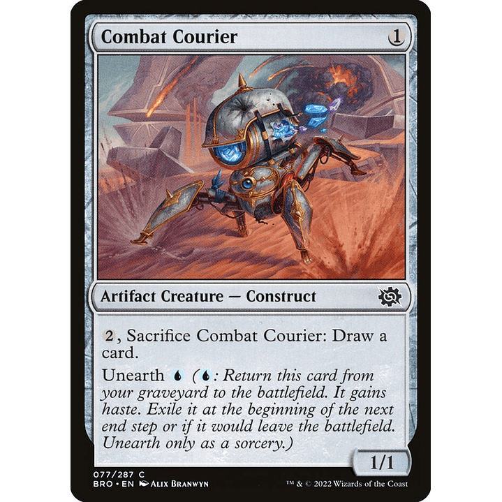 Combat Courier (foil) | Inglés | NM | BRO 1