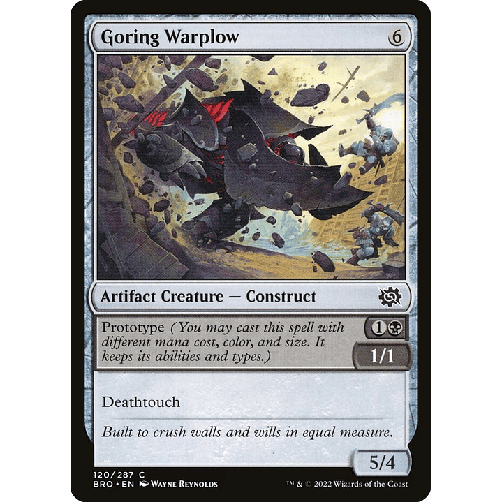 Goring Warplow (foil) | Inglés | NM | BRO 1