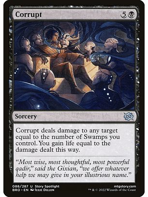 Corrupt (foil) | Inglés | NM | BRO