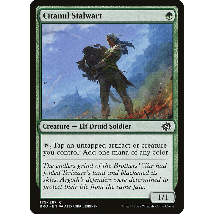 Citanul Stalwart (foil) | Inglés | NM | BRO 1