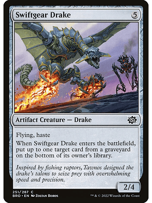 Swiftgear Drake (foil) | Inglés | NM | BRO