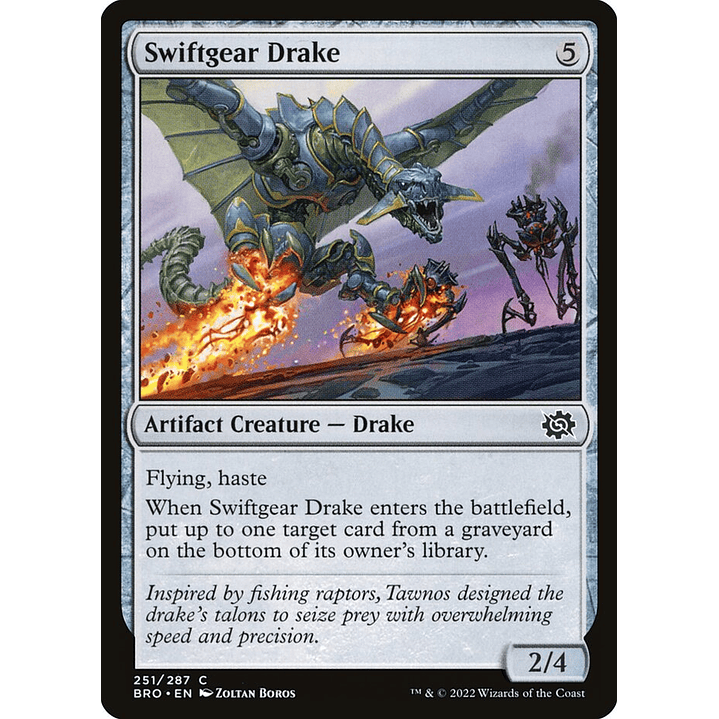 Swiftgear Drake (foil) | Inglés | NM | BRO 1
