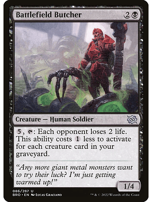 Battlefield Butcher (foil) | Inglés | NM | BRO