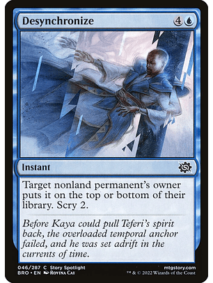 Desynchronize (foil) | Inglés | NM | BRO