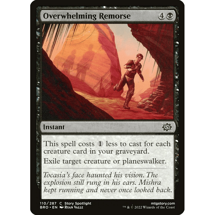 Overwhelming Remorse (foil) | Inglés | NM | BRO 1