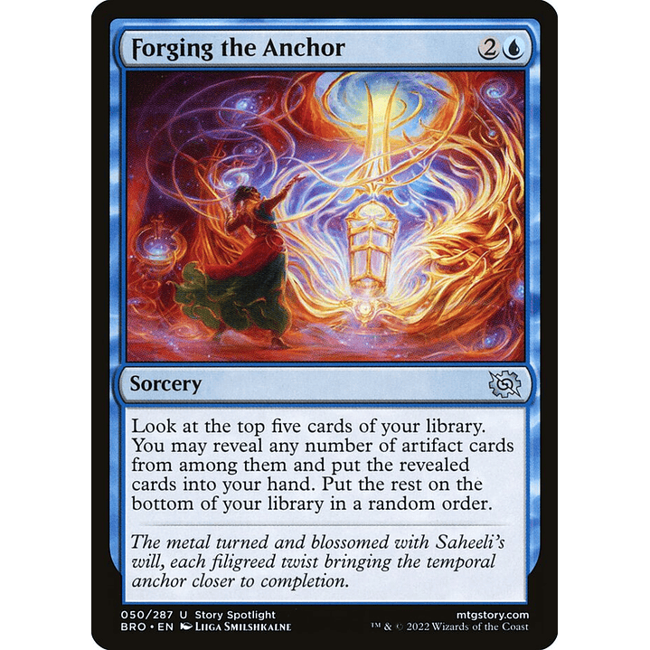 Forging the Anchor (foil) | Inglés | NM | BRO 1