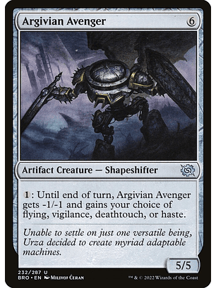 Argivian Avenger (foil) | Inglés | NM | BRO