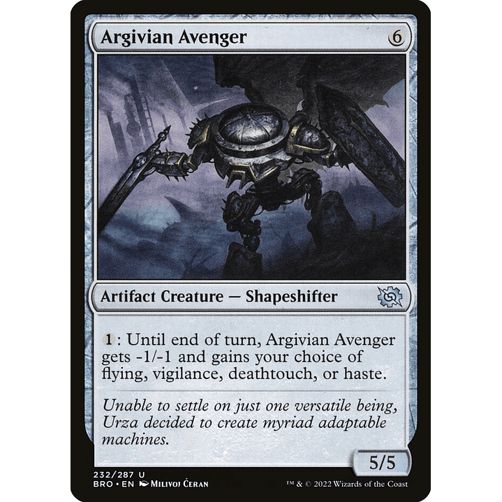Argivian Avenger (foil) | Inglés | NM | BRO 1