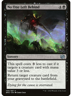 No One Left Behind (foil) | Inglés | NM | BRO