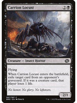 Carrion Locust (foil) | Inglés | NM | BRO