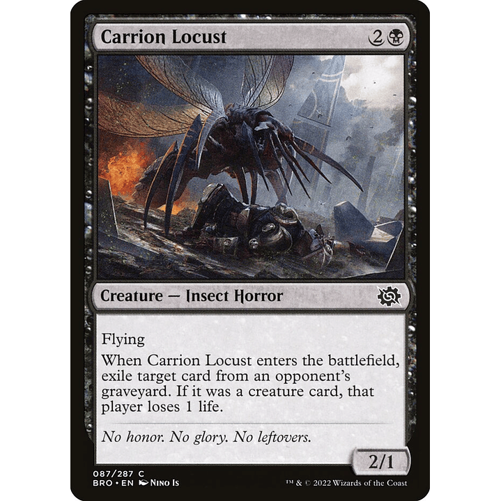 Carrion Locust (foil) | Inglés | NM | BRO 1