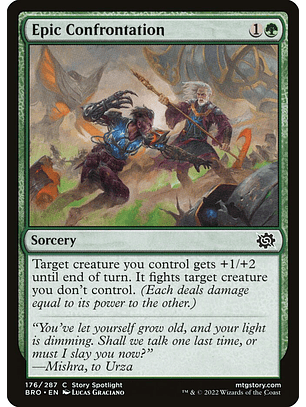 Epic Confrontation (foil) | Inglés | NM | BRO