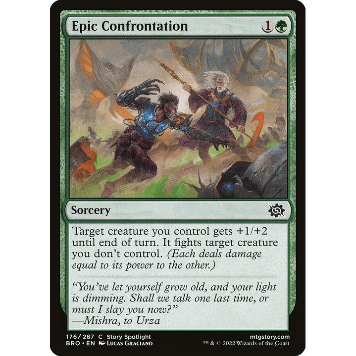 Epic Confrontation (foil) | Inglés | NM | BRO 1