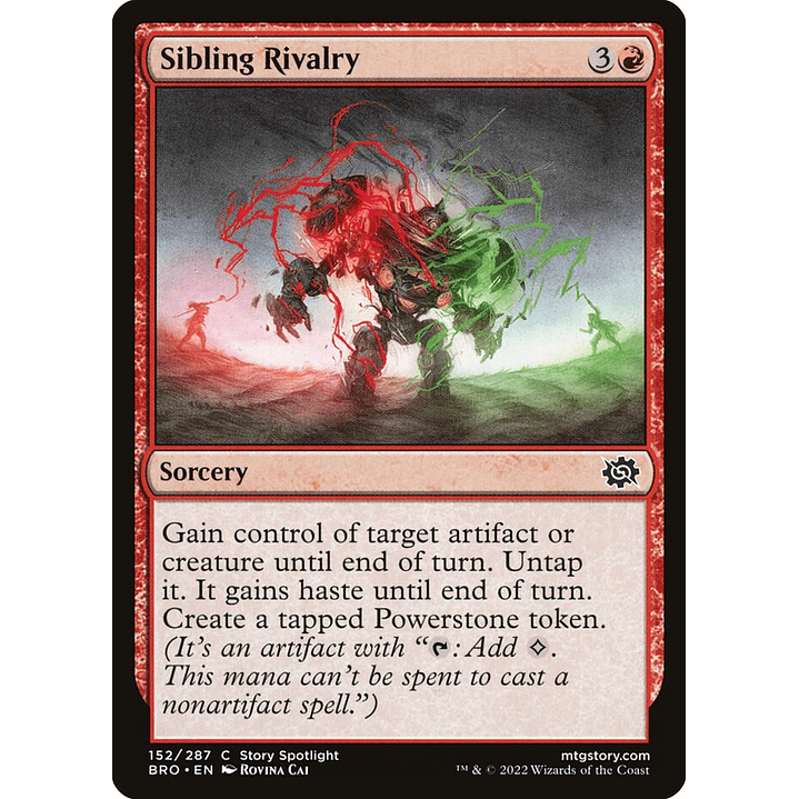 Sibling Rivalry (foil) | Inglés | NM | BRO 1