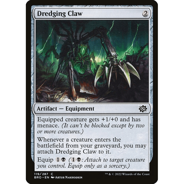 Dredging Claw (foil) | Inglés | NM | BRO 1