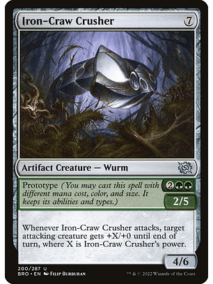 Iron-Craw Crusher (foil) | Inglés | NM | BRO