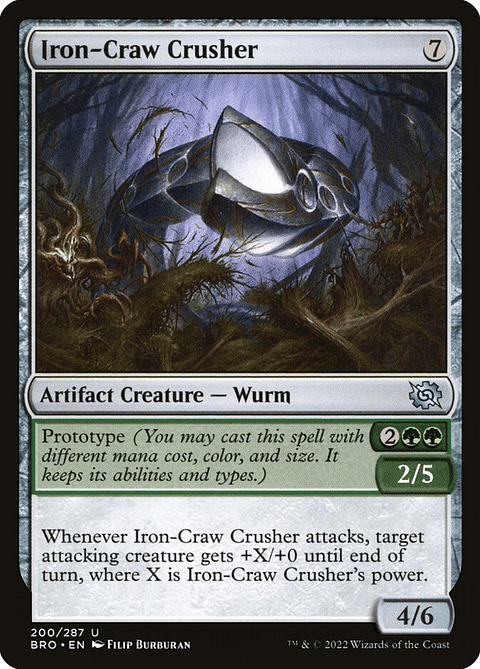 Iron-Craw Crusher (foil) | Inglés | NM | BRO