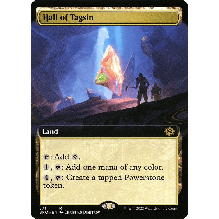 Hall of Tagsin (Extended Art foil) | Inglés | NM | BRO 1