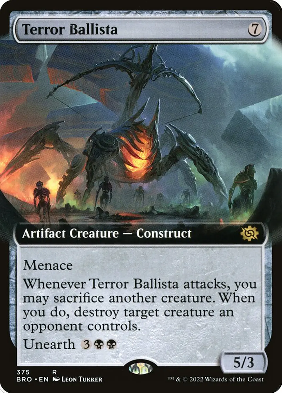 Terror Ballista (Extended Art) | Inglés | NM | BRO 1