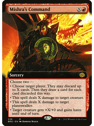 Mishra's Command (Extended Art) | Inglés | NM | BRO