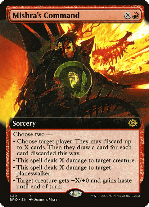 Mishra's Command (Extended Art) | Inglés | NM | BRO