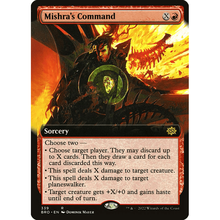 Mishra's Command (Extended Art) | Inglés | NM | BRO 1