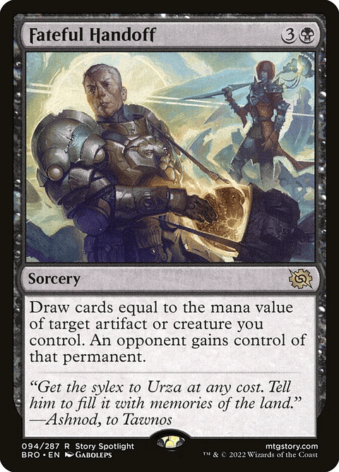 Fateful Handoff (foil) | Inglés | NM | BRO