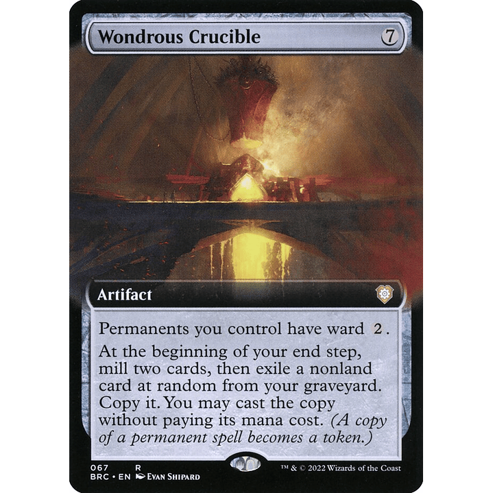 Wondrous Crucible (Extended Art) | Inglés | NM | BRC 1