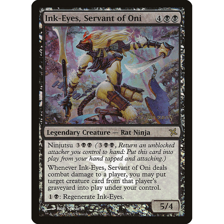 Ink-Eyes, Servant of Oni (Launch foil) | Inglés | HP | PBOK 1