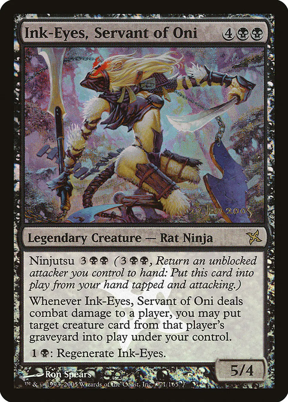 Ink-Eyes, Servant of Oni (Launch foil) | Inglés | HP | PBOK 1