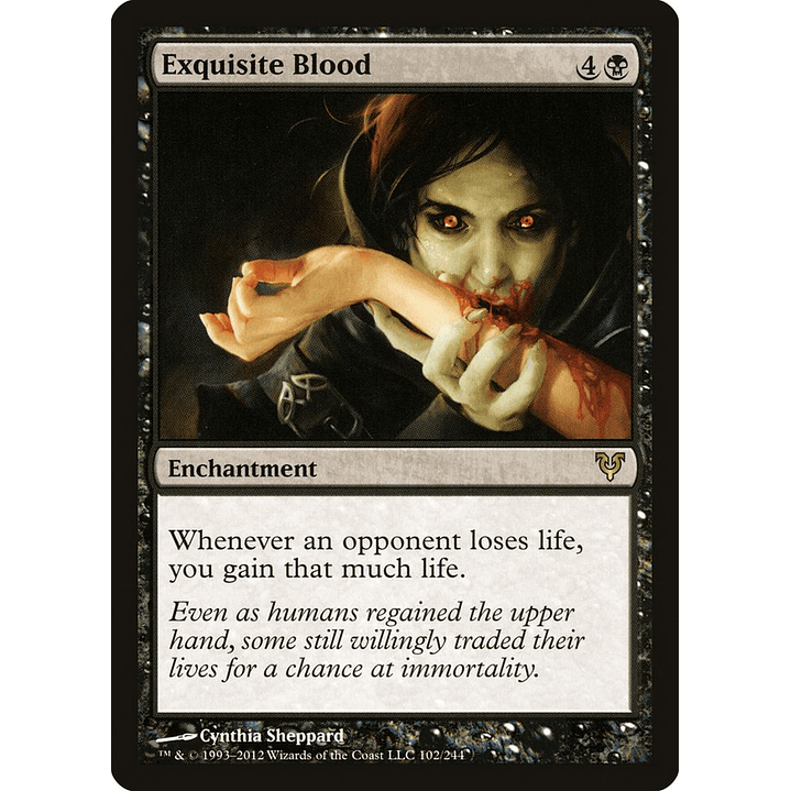 Exquisite Blood | Japonés | NM | AVR 1